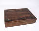 Opbevaringsboks 
– Palisander – 
Intarsia Af 
Sølv - ...