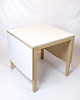 Bord Med 
Klapper - Model 
517 - Topplade 
Med Hvid 
Laminat ...