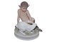 Royal 
Copenhagen 
figur 
Pan med kanin