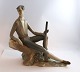 Nao. Porcelain 
figure. Hunter. 
Height 27 cm. 
Length 29 cm. 
(1 quality)
