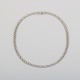 Italian 
necklace in 
sterling 
silver.
Modernist 
design.
Circa 1970s.
Length: 43 cm.
Excellent ...