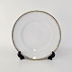 Tallerken fra 
stellet Luna
Nr. 326
Hvidt porcelæn 
dekoreret med 
guld motiv og 
...
