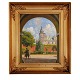 Paul Fischer 
maleri
Paul Fischer, 
1860-1934, olie 
på plade
Parti fra 
Kronborg med 
svaner og ...