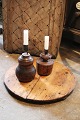 Svensk 1800 
tals rund 
træplade i træ 
med en rigtig 
fin patina.
Fin som 
bordplateau / 
bakke. ...