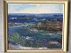 Maleri af 
Albert Haugsand 
1947 - Parti 
fra ...