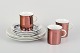 Rosenthal stel 
“Hilton”.
Rosenthal 
Studio-Line 
porcelænsstel 
bestående af 
tre kaffekopper 
med ...