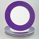 Royal Doulton 
for Gordon 
Ramsay, sæt af 
6 tallerkener.
Seks store 
middagstallerkener 
designet ...