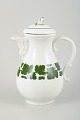 Meissen, 
kaffekande med 
låg, stel 
Vine-Leaf 
Pattern, 
“Voller grüner 
Weinkranz”
Porcelænskande 
...