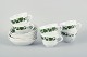 Meissen, 6 
mokkakopper med 
underkopper, 
stel Vine-Leaf 
Pattern, 
“Voller grüner 
Weinkranz”
Sæt ...
