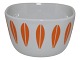 Lyngby Lotus, 
sukkerskål med 
orange 
dekoration.
Den måler 8,8 
x 9,0 cm.
Perfekt stand.