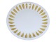 Lyngby Lotus, 
rundt fad.
1. sortering.
Diameter 26,5 
cm.
Velholdt stand 
uden fejl.