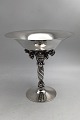 Vintage Georg 
Jensen Sterling 
Sølv Drueopsats 
/ Drueskål No 
263B 
(1925-1933)
Måler H 19 cm 
...
