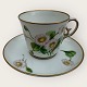 Royal 
Copenhagen, 
lille kaffekop 
i tyndt 
porcelæn 
dekoreret med 
Tusindfryd, 
#9075, Kop 
højde ...