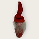 Jali Nisse i 
træ og stof, 
Handmade, 
Denmark, højde 
11cm, pæn stand