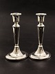 Sterling sølv 
lysestager 18 
cm. stemplet 
925s AD for 
juveler A 
Dragsted 
København emne 
nr. 618827