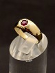 14 karat guld 
ring størrelse 
53-54 med 
ametyst fra 
guldsmed Erik 
Pålssom 
København emne 
nr. 619341