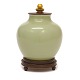Stentøjsvase 
med celadon 
glasur og 
bronzemontering 
af Knud 
Andersen
Royal 
Copenhagen 1935
H: ...