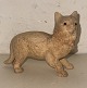 Figur af kat 
keramik med 
glasøjne 19. 
Århundrede