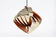 Louis Weisdorf  
(1932-2021)
Konkylie lampe
fremstillet af 
aluminium 
belagt med 
messing
og ...