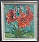Nicolaisen, 
Peter (1894 - 
1989) Danmark: 
Blomsteropstilling.
 Olie på 
lærred/pap. 
Signeret. 35 x 
...