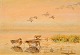 Ragn-Jensen, 
Leif (1911 - 
1993) Danmark: 
Fugle ved 
havet.
