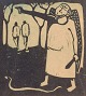 Åke Holm
Træsnit med 
figurkomposition.

Kunstner: Åke 
Holm 
(1900–1980)
Teknik: 
Træsnit på ...