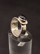 Sterling sølv 
ring med 
ametyst