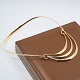 Bent Gabrielsen 
for Hans 
Hansen; Danish 
design necklace
made of 14 k 
gold.
Stamped "Hans 
...