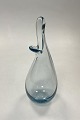 Holmegaard 
Duckling / Beak 
Vase of 
clear/aqua 
colored glass. 
Designed by Per 
Lütken  from 
...