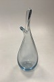 Holmegaard 
Duckling / Beak 
Vase of 
clear/aqua 
colored glass. 
Designed by Per 
Lütken  from 
...