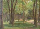 Fransk kunstner
Skovmotiv fra 
Toulon
Olie på 
lærred.
Et 
stemningsfuldt 
naturmotiv med 
en ...