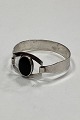 Israelsk 
Armbånd i 
Sterling Sølv 
med sort sten
Indre bredte: 
56 mm / 2.20 
inch  
Sten mål: ...