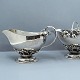 Georg Jensen; Sukkerskål og flødekande sterlingsølv, nr. ...