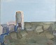 Svensk kunstner
Modernistisk 
landskab.
Olie på 
lærred.
Et 
modernistisk 
landskabsmaleri 
med ...