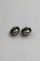 Georg Jensen Sterling Silver Earrings (Studs) (No. 39)Measures 1.4 cm x 1.8 cm (0.55 x 0.70 ...