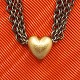 Ole Lynggaard; 
Heart clasp of 
14k gold. with 
matte surface.
Measurements 
of the clasp: 
1,1 x ...