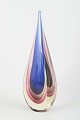 Murano
Glass 
sculpture, 
1960s.
Organic 
teardrop form 
in solid glass 
with layered 
hues of blue, 
...
