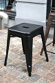 Original old 
French Tolix 
stool in black 
painted metal 
with a fine 
patina. H: 
45cm. Top 
31x31cm. ...