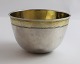 Jens Jensen Klitgaard, Copenhagen (1679-1747). Silver cup (830). Height 4.3 cm. 
Diameter 7 cm. Silver stamp 1718.