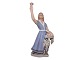 Rare Dahl 
Jensen 
figurine, young 
lady with 
flowers with 
the title 
"Flora".
The factory 
mark ...
