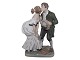 Royal Copenhagen figurine, The Princess and Swineheard.The factory mark tells, that this was ...