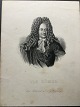 Emilius Bærentzen (1799-1868):Portræt af Astronomen Ole Rømer (1644-1710)Litografi på papir ...