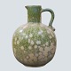 Bing & Grøndahl ceramic.Bing & Grøndahl; Ceramic pitcher with handle, in green crystal glaze ...