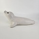 Figur i keramik 
med motiv af en 
hvid sæl
Formgiver Ole 
Andersen
Producent 
Kähler
Højde ...