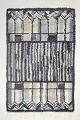 Skandinavisk 
designer
Rya-tæppe, 
1960/70’erne.
Håndknyttet 
rya-tæppe i uld 
med grafisk 
mønster ...