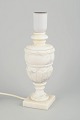 Italiensk alabaster bordlampe, midten af 1900-tallet.