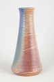 Swedish Studio 
Potter
Unique vase, 
1980s.
Tall conical 
stoneware vase 
with 
multicoloured 
glaze ...
