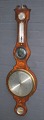 Engelsk hjul barometer.19. årh.