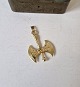 Græsk vedhæng i 
14kt guld, 
udført som 
dobbeltøkse - 
Labrys. 
Øksen kendes 
fra Kreta - ...