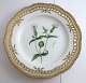 Royal Copenhagen. Flora Danica plate w. open-work border. Diameter 25 cm. Model 3553. (1 ...